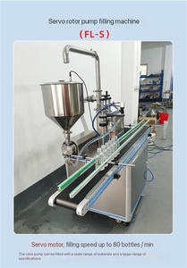 Máquina de llenado Sloppy <span class=keywords><strong>Joe</strong></span> de alta precisión de 50-500g, Bomba rotativa automática accionada neumáticamente para agua, aceite, miel, bebida de hasta 500ml - Product Image 6