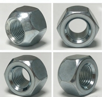 Écrou de verrouillage hexagonal de type V, écrou de roue conique