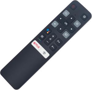 Control Remoto para <span class=keywords><strong>TV</strong></span> TCL de Uso Doméstico, RC802V FUR6, Control por Voz Personalizado, Teclado de Silicona Automático, Código Fijo para <span class=keywords><strong>Proyector</strong></span> - Product Image 1