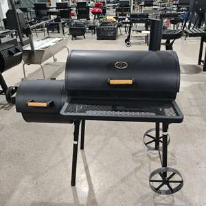 チャコールアウトドアグリルオフセットスモーカーカバーブラックバーベキューグリルアウトドアキャンプ大型バーベキューグリル - Product Image 5