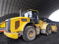 Diskon mesin pemuat roda kedua untuk pemuat depan kucing Backhoe bekas harga murah