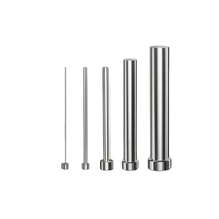 Perno Expulsor Recto 65Mn DIN 1530, Componente de Molde, Diámetro 14/15/16mm, Rectificado CNC para Molde de Inyección de Plástico