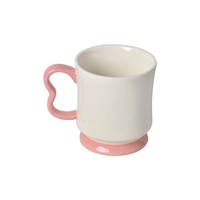Tasses à café en grès à motifs en relief personnalisables, design nœud, écologiques, durables, compatibles micro-ondes, logo personnalisé pour entreprises