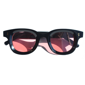 Gafas de Sol <span class=keywords><strong>Vicente</strong></span> con Lentes Rojas, Acetato, Polarizadas, Montura Completa, Marca de Lujo, Diseño Retro, Unisex, Auténticas, Protección UV - Product Image 2
