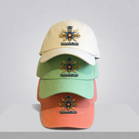 Gorra de Béisbol Unisex Personalizada de 6 Paneles, Gorra en Blanco para Adultos OEM