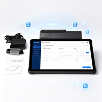 Tablette TPV de Comptoir pour Restaurant Android 14 T606 4+64 Go NFC Paiement sans Contact Wi-Fi 6 BT 5.2 Écran 800x1280 Garantie 3 Ans