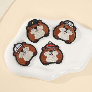 Parche Bordado Kawaii de Conejo y Bradipo, Autoadhesivo/Termoadhesivo, para Decoración de Bolsos y Fundas de Teléfono, Marca NODA - Product Image 3