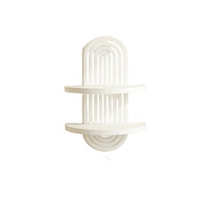 Oval Wall Mounted Shelf 5 Layers Display Rack For Home Decor Living Room <b>Storage</b> Shelves - Product Image 3