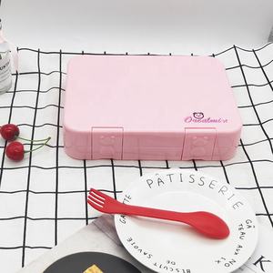 Pofunuo-fiambrera portátil a prueba de derrames, caja de almacenamiento de material de plástico, bpa, compartimiento libre, el más vendido, <span class=keywords><strong>2022</strong></span> - Product Image 3