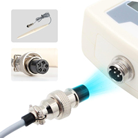 Testeur de champ magnétique automatique 200mT/2500mT Gaussmètre Tesla numérique avec sonde Hall radiale standard