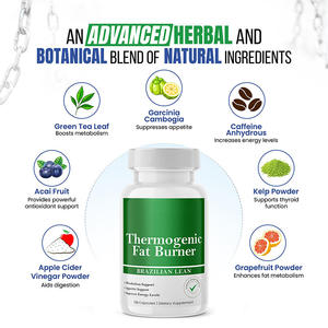 120 Capsules Brûle-graisses Thermogéniques <span class=keywords><strong>pour</strong></span> Femmes et Hommes, Coupe-faim <span class=keywords><strong>pour</strong></span> la Perte de Poids, Extraits de Thé Vert, Stimulateur du Métabolisme - Product Image 3