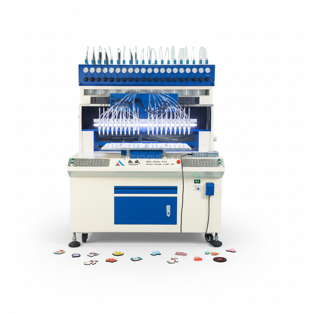 High Efficiency Liquid Pvc coaster Making Pvc Patch Rubber Label Sticker Machinery