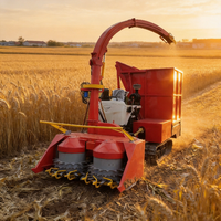Moissonneuse-broyeuse automotrice pour fourrage, sans tracteur, machine de récolte automatique d'ensilage