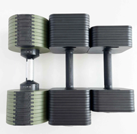 Ensemble d'Haltères Ajustables 3-en-1: Haltères, Kettlebells et Barre de Musculation pour un Entraînement Polyvalent
