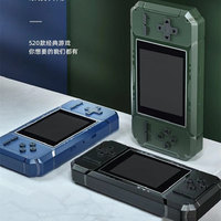 Retro Tragbare 3.0 Zoll Farb-LCD Mini Handheld TV & Videospielkonsole 8-Bit mit 500 Spielen und WLAN-Kommunikation