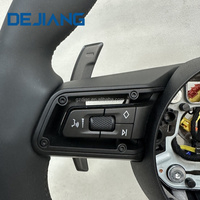Volant en cuir noir en fibre de carbone pour Porsche Panamera Cayenne Macan Taycan Boxster Cayman 996 997 911.2 958 718 911 918