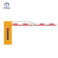 Ankuai DC24V Barrière de contrôle de la circulation à vitesse réglable Système de stationnement UHF automatique pour voiture