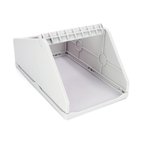 Soporte de papel de etiquetas de rollo de plástico externo para impresora térmica de código de barras de escritorio soporte de papel de etiquetas