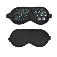 Masque pour les yeux en pierre de jade léger avec pierre de jade naturelle de qualité supérieure pour soulager les rides de la peau et soutenir l'élasticité de la peau