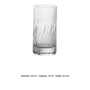 Vaso de chupito Luigi Bormioli Mixology 7 cl, altura 8.8 cm, diámetro 4 cm - Product Image 3