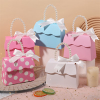 Nouvelles boîtes à bonbons de mariage, boîtes cadeaux de mariage, sacs à main en perles, pochettes à bonbons, personnalisation sur mesure en usine