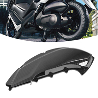Cache-filtre à air de moto style fibre de carbone pour Yamaha NMAX 125 155 – Protection de filtre à air moteur, coque et accessoires