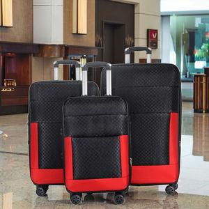 Qideming 2025, juego de equipaje de viaje Unisex de lujo de 3 piezas, maleta con ruedas de nailon suave, ligera, económica, moderna, de alta calidad - Product Image 4