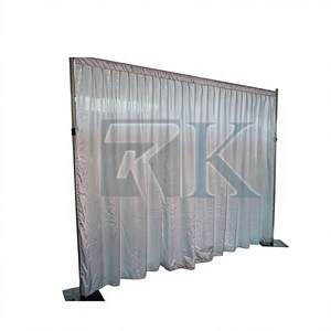 High Quality <b>Backdrop</b> <b>Stand</b> Wholesale Pipe and Drape Portable Pipe and Drape Kit for Wedding Decoration - Product Image 1
