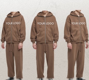 เสื้อแจ็คเก็ตมีฮู้ดแบบซิปสำหรับฤดูหนาว ผ้าฝ้ายถัก 100% เป็นมิตรกับสิ่งแวดล้อม กันลม ปักโลโก้ได้ น้ำหนัก 360 กรัม ผ้าฟลีซโพลาร์  พร้อมหน้ากากปิดหน้าสำหรับผู้ชาย - Product Image 3