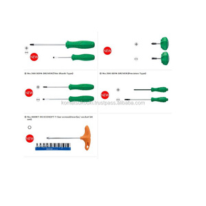Hot-selling VESSEL Colorful <b>Screwdriver</b> TD-56 with Comfortable Handle Set Available Made in Japan - Product Image 4