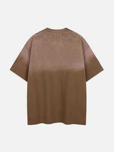 เสื้อยืดผู้ชายสไตล์วินเทจ ทรงปกติ สีดำ พิมพ์ลายกราฟิก ผ้าฝ้าย 100% น้ำหนัก 220 กรัม ผ้าถัก ระบายอากาศได้ดี แขนสั้น คอกลม สตรีทแวร์ - Product Image 4