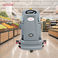 Nettoyeur de sols industriel électrique autoporté KDS-X6 de 300 kg avec raclette de 1000 mm pour différents types de sols