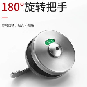 Juego de herrajes de baño de acero inoxidable 304, soportes cilíndricos de pared para bisagras de mampara - Product Image 4