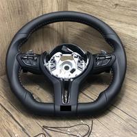 Volant de voiture en cuir et fibre de carbone M Sport pour BMW E70 X5 E71 X6 E90 E91 E92 E93 E89 Z4 E81 E82 E87 E88