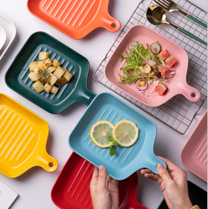 Ensemble <span class=keywords><strong>de</strong></span> <span class=keywords><strong>Cuisson</strong></span> en Céramique Résistant aux Hautes Températures pour Four, Comprenant Plat <span class=keywords><strong>de</strong></span> <span class=keywords><strong>Cuisson</strong></span> et Plat à Gratin, Idéal pour Offrir - Product Image 2