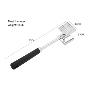 Martello per Carne Manuale Lihong in Lega di Alluminio di Grado Alimentare, Utensile per Ammorbidire la Carne per Cucina Domestica - Product Image 3