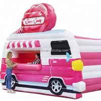 Puesto de Comida Inflable Personalizado para Carnaval, Puesto de Comida Inflable, Puesto de Helados Inflable