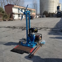 Plataforma de Perforación Portátil con Motor Diésel de 4 kW y Máquina Perforadora de Hormigón