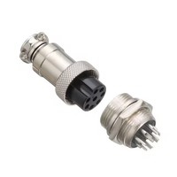 GX16 Aviation Plug + Socket Cable Connector - 2 3 4 5 6 7 8 Pin Male / Female Converter 250V 3/5/7 AMP