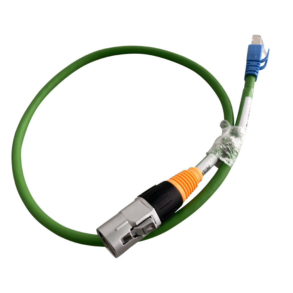 Новый оригинальный Сетевой кабель жгут проводов водонепроницаемый Ethernet Кабель cat 8 для промышленного контроля автоматизации промышленности