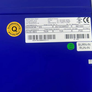 ไดรฟ์ Kollmorgen Servostar 610 S61000-610 ของแท้ใหม่ 7KVA 10A 3 เฟส 230-480V AC - Product Image 5