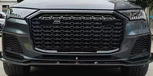 กระจังหน้ารถยนต์คุณภาพสูง PNB ผลิตจากพลาสติก ABS สีดำเงา พร้อมระบบ ACC สำหรับ Audi Q7 ปี 2020-2024 ติดตั้งง่าย ใช้ได้กับรถยนต์ทั่วไป สินค้าใหม่ - Product Image 6