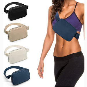 Sac de poitrine unisexe en polyester imperméable personnalisable pour sports de plein air, décontracté, course, ceinture réglable, sac banane - Product Image 5