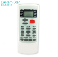 Télécommande ES-AC012 pour climatiseur NOUVEAU Clavier ABS et silicone pour télécommande de climatiseur split AUX YKR-H/002E 38kHz