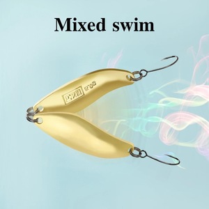 Señuelo de pesca Spoon Lure de 5g con anzuelo único, cebo metálico para pesca de lubina, cebo artificial de lanzamiento largo, paquete de 2 - Product Image 2