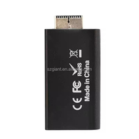 Adaptateur pour convertir les jeux PS2 en HD, convertisseur AV pour PS2, convertisseur TV HD pour PS2