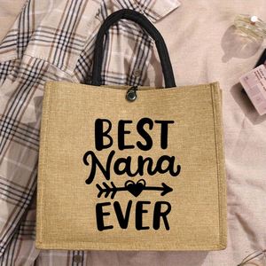 Best <b>Nana</b> Ever Tote Bag <b>for</b> Christmas Birthday Mother's Day <b>Gift</b> Shopping Travel Everyday Use Christmas Birthday Mother's Day - Product Image 3
