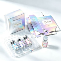 Holografische Geprägte Kunstpapier-Luxus-Geschenkbox mit Einlage für Hautpflege- und Kosmetikverpackungen