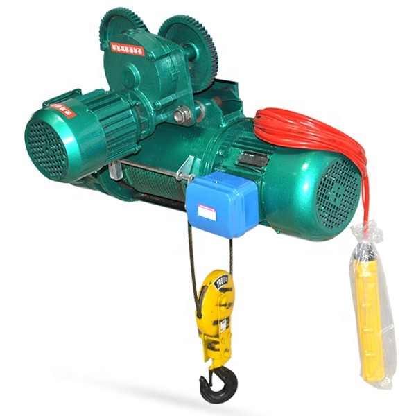 Sailing Rope Motor Wire Rope Motor Hoist Polipasto Electrico 5 Ton CD1 Wire Rope Electric ...