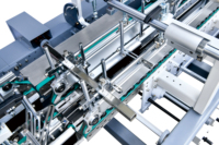 Machine à plier automatique de haute qualité professionnelle JY-1100SG pour la fabrication de boîtes en carton ondulé pour les sacs en plastique et les aliments